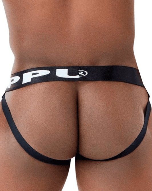 Ppu 2307 Ball Lifter Jockstrap Blue