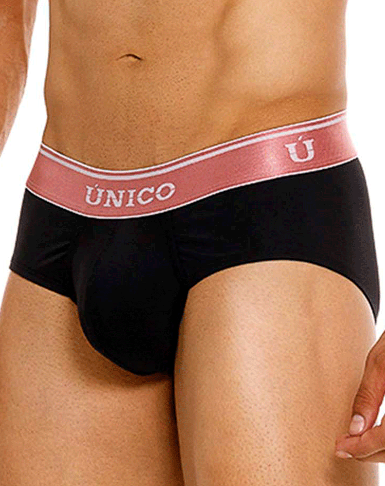 Unico 24110101108 Oro Rosa Briefs 99-black