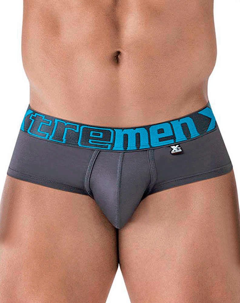 Xtremen 41316 Microfiber Briefs Gray