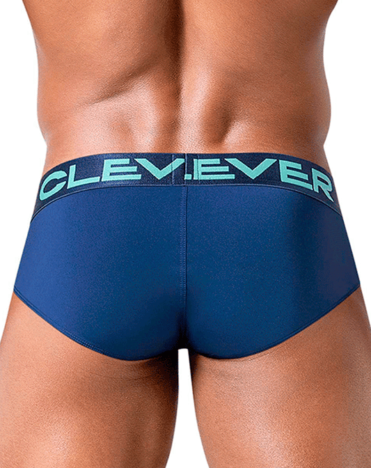 Clever 519968 3pk Australian Latin Briefs Beige-blue-green