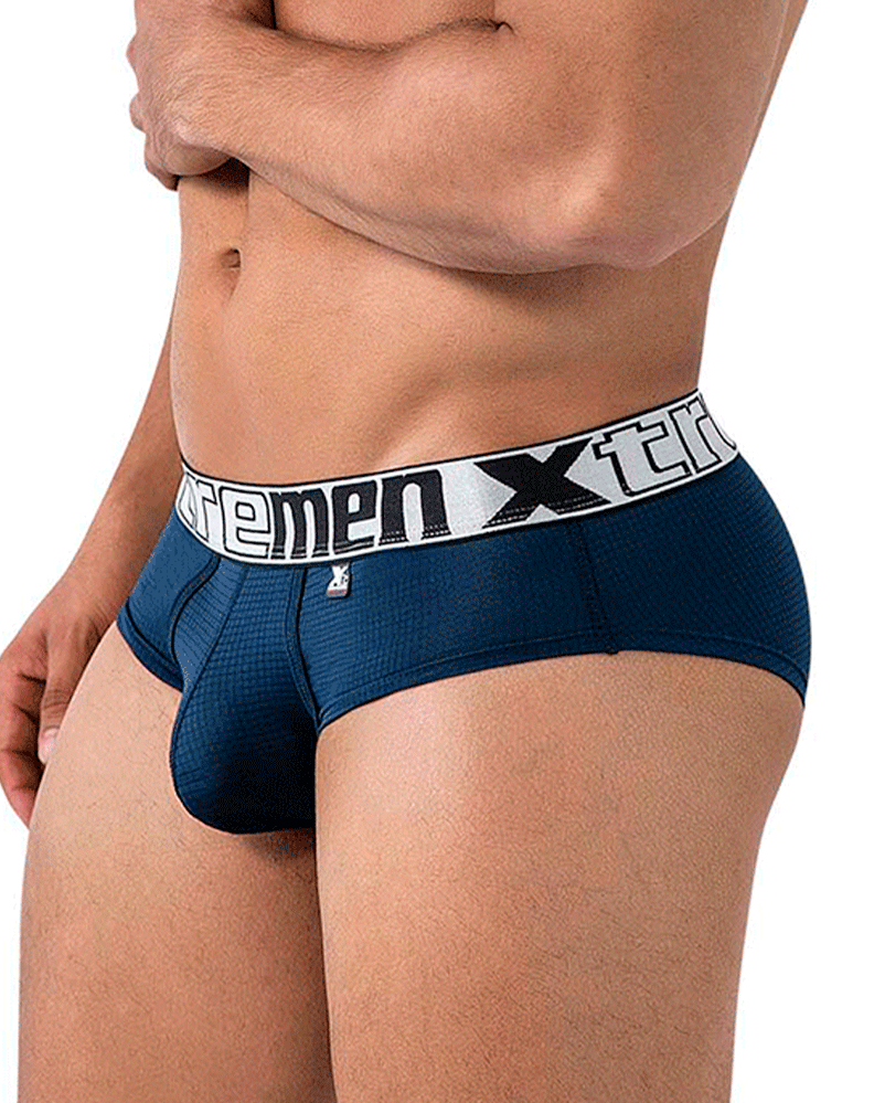 Xtremen 91221 Microfiber Briefs Navy