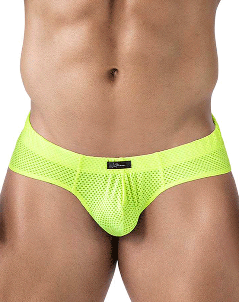 Xtremen 91227 Microfiber Briefs Neon Green