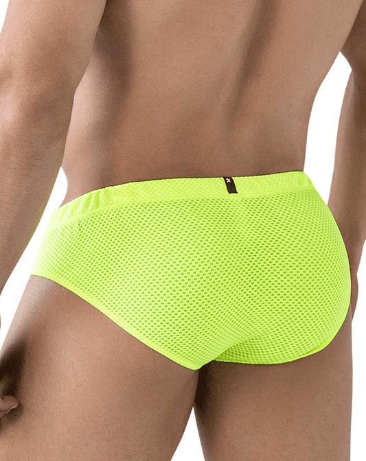 Xtremen 91227 Microfiber Briefs Neon Green