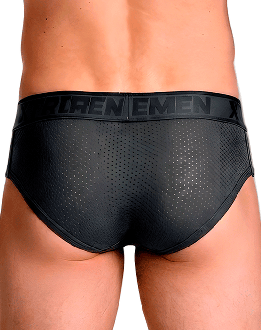 Xtremen 91250 Xtremen Athletic Performance Mesh Briefs Gray