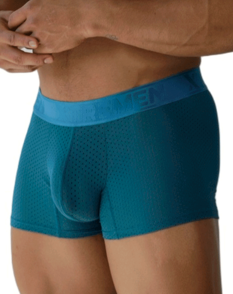 Xtremen 91251 Xtremen Micro-perforated Boxer Briefs Petrol