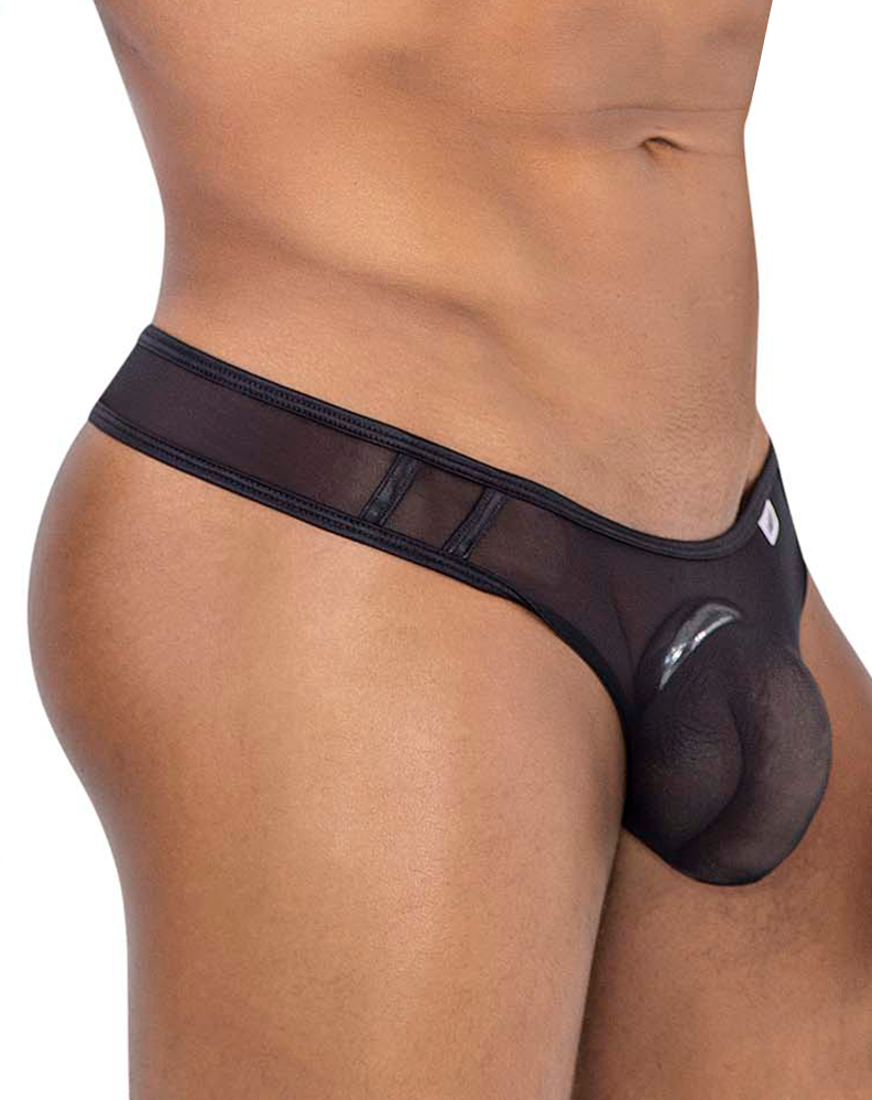 Candyman 99767 Sports Mesh Thongs Black