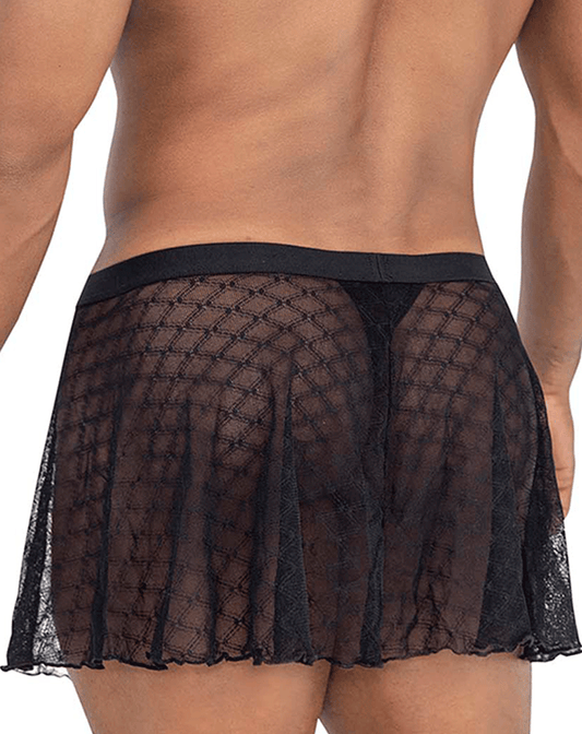 Candyman 99813 Mesh Skirt Black