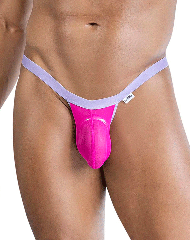 Candyman 99841 Mesh Thongs Hot Pink