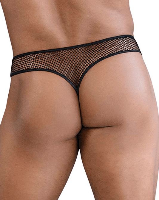Candyman 99843 Fishnet Thongs Black