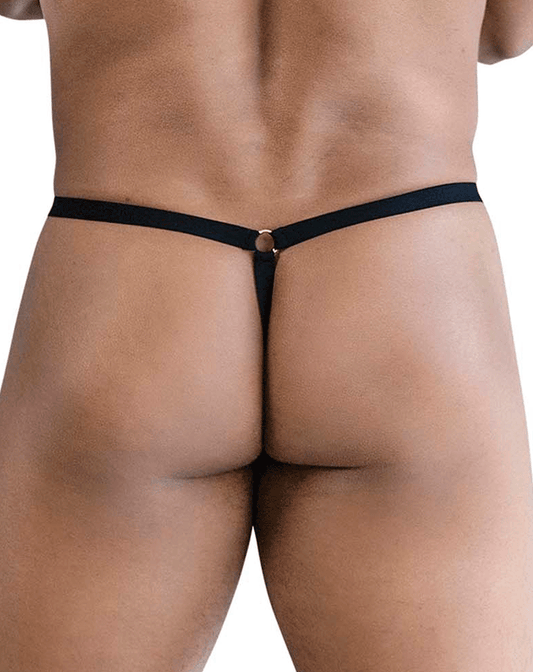 Candyman 99852 Nudist Thongs Black