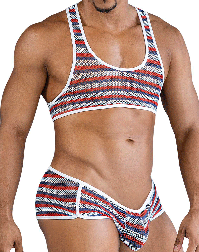 Candyman 99859 Two Piece Outfit Stripes