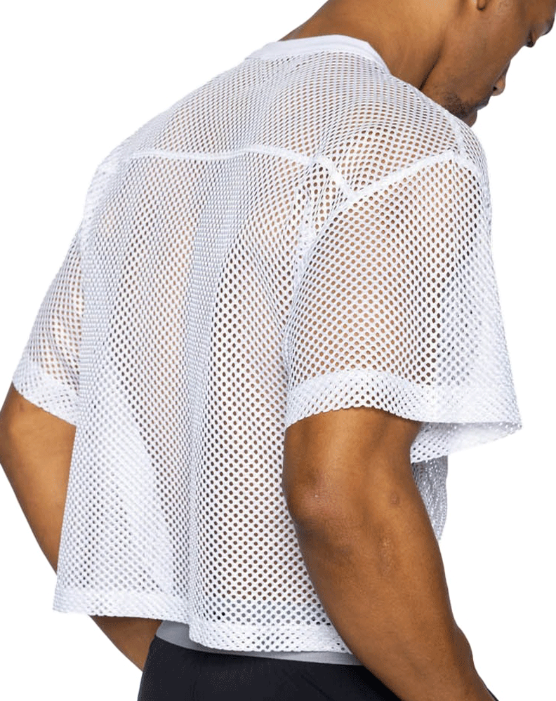 Bike Athletic Bam134 Short Sleeve Practice Jersey Color White