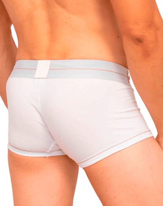 Private Structure Moux4103 Mo Lite Mid Waist Trunks White