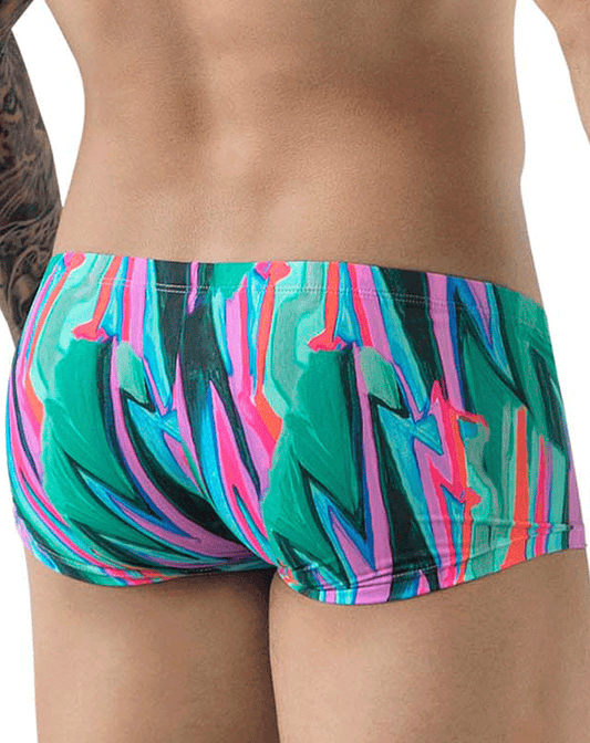 Pikante 1828 Abstract Trunks Green