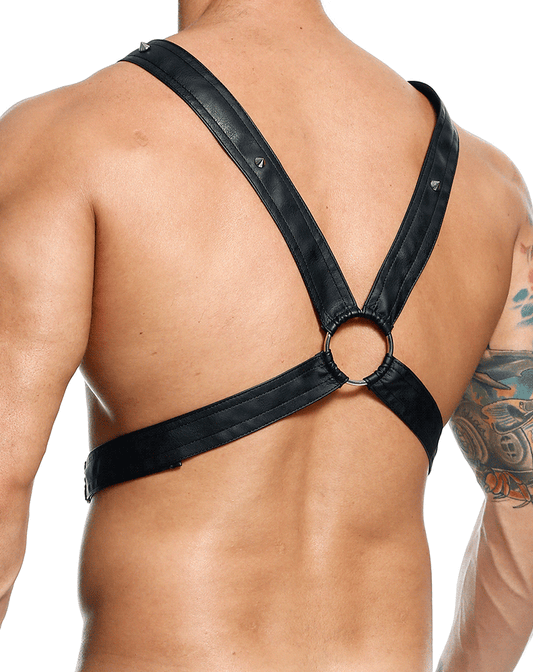 Malebasics Dmbl09 Dngeon Cross Chain Harness Army