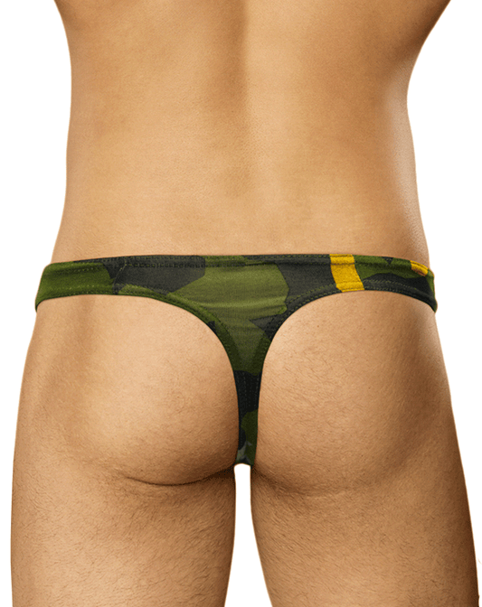 Doreanse 1303-prn Camosaic Thong Green
