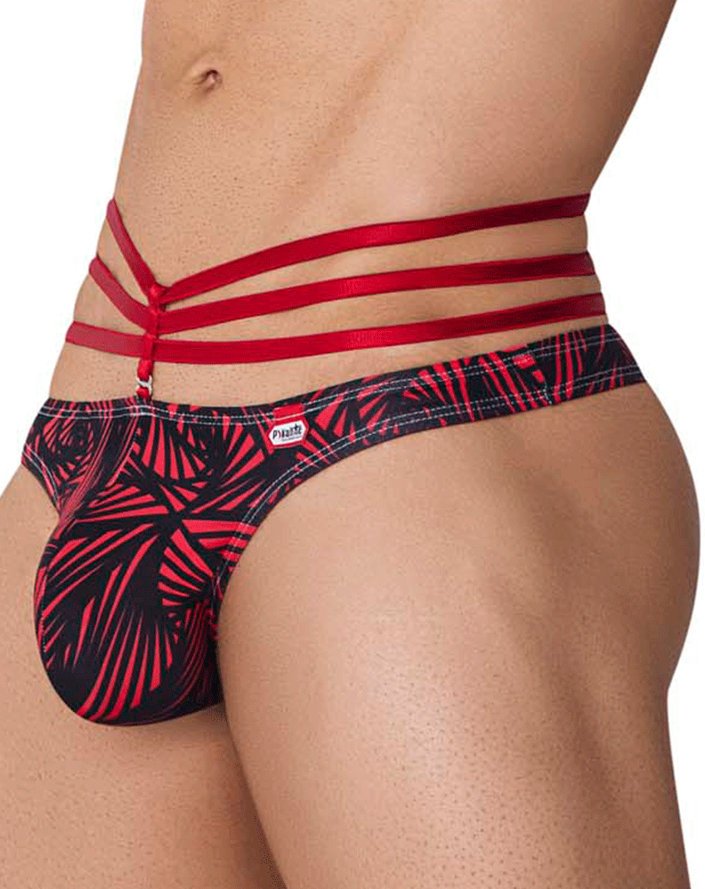 Pikante 1081 Fiery Thongs Red