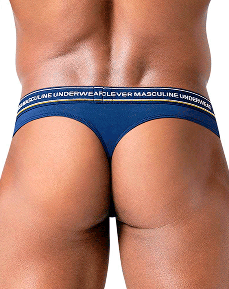 Clever 100010 3pk Australian Latin Thongs Blue-petrol-green