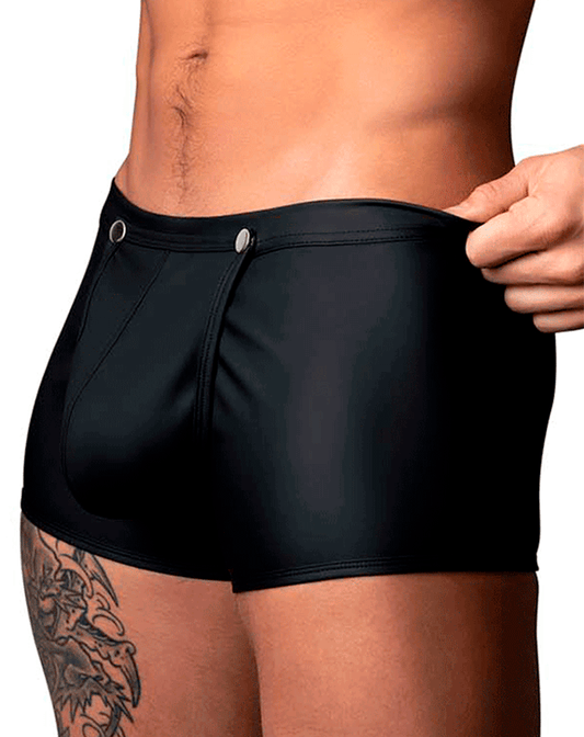 Male Power 120-298 Oh Snap Snap Off Short Black