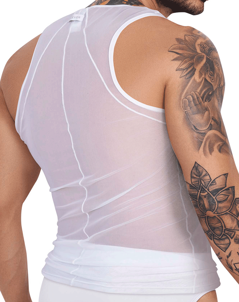 Clever 1241 Belial Tank Top White