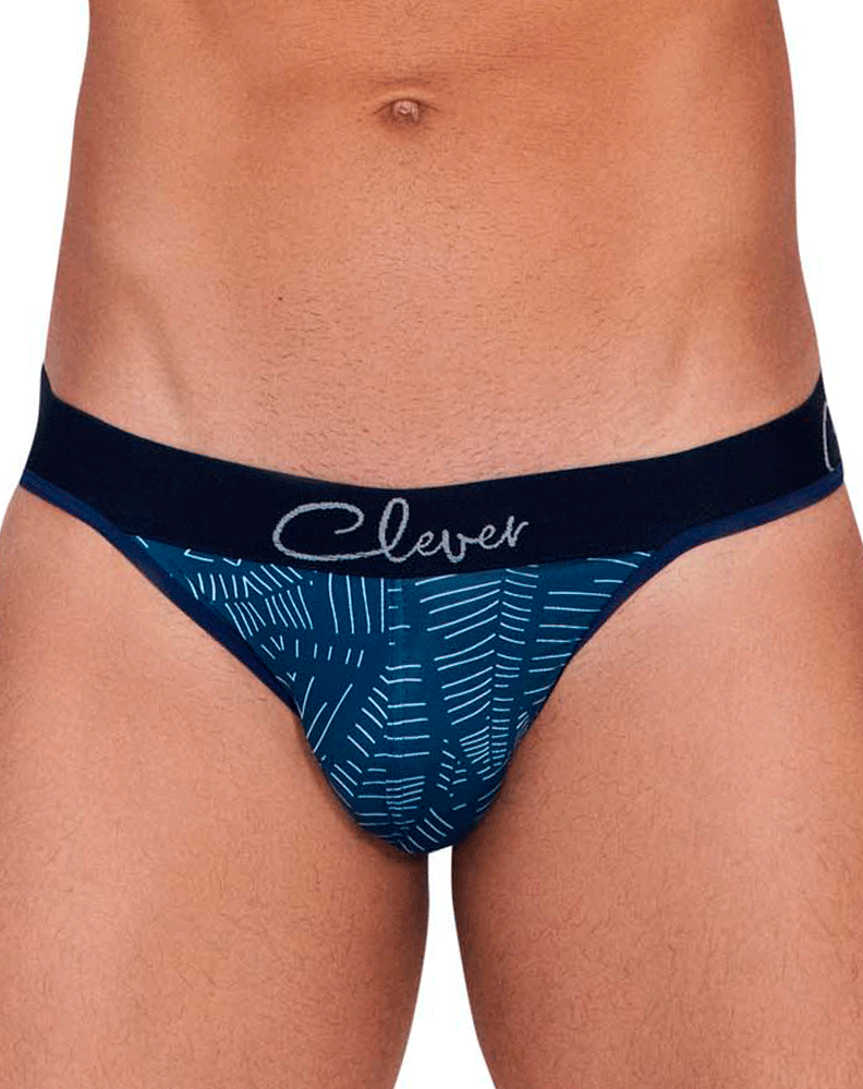 Clever 1416 Lush Thongs Dark Blue