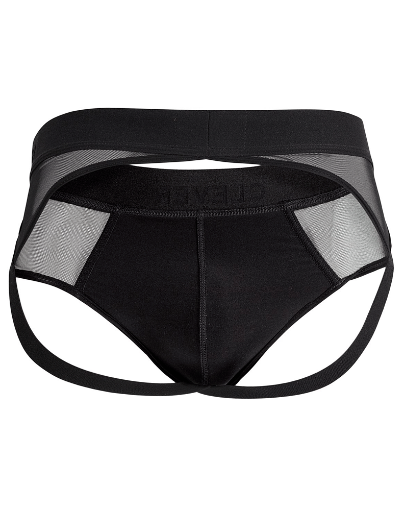 Clever 1513 Caspian Jockstrap Black Steven Even Men's Underwear Store