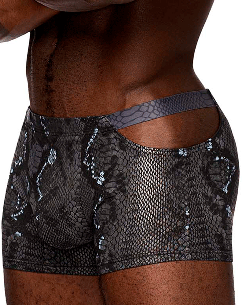 Male Power 153-282 S-naked Pouch Short Black-Blue