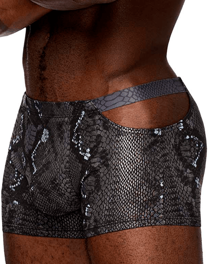 Male Power 153-282 S-naked Pouch Short Black-Blue