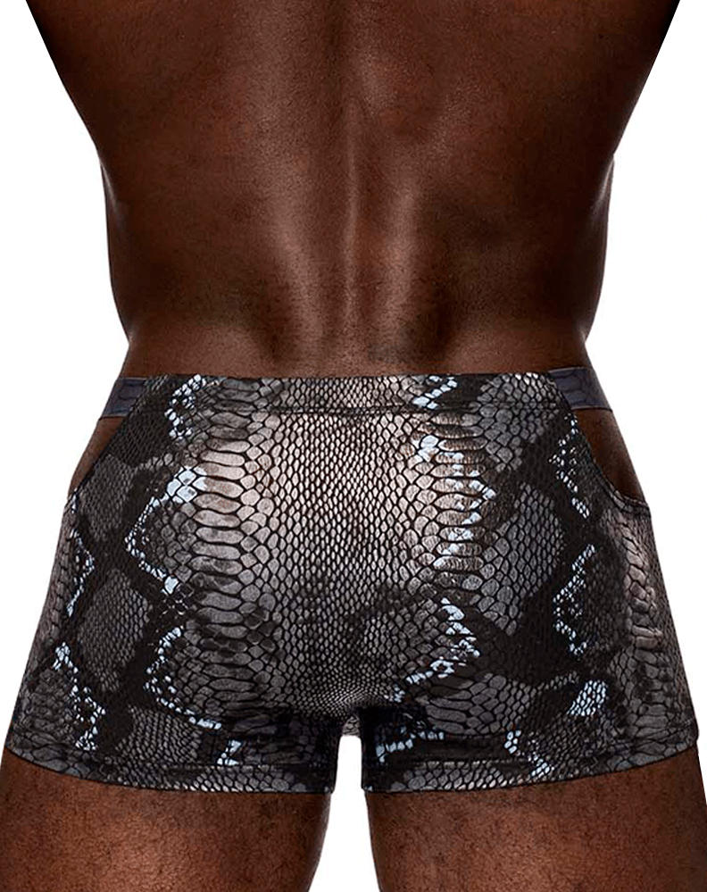 Male Power 153-282 S-naked Pouch Short Black-Blue