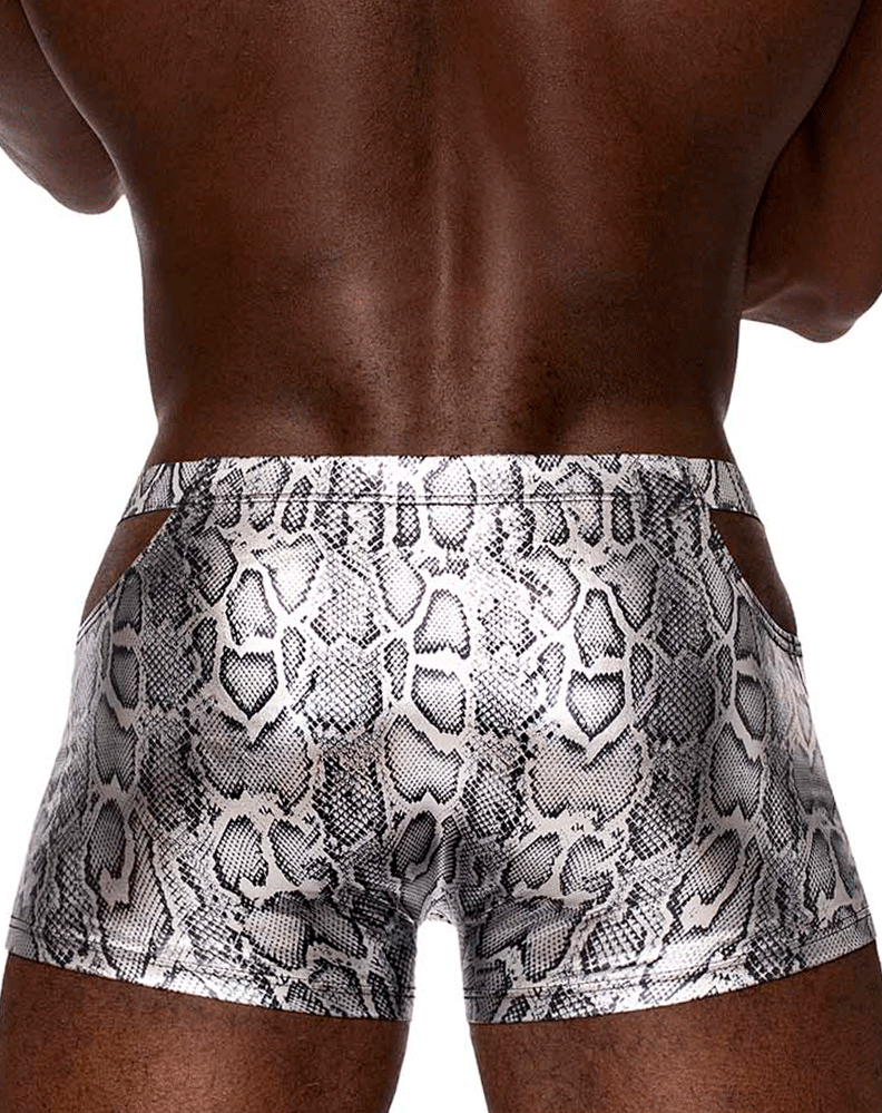 Male Power 153-282 S-naked Pouch Short Black-Blue