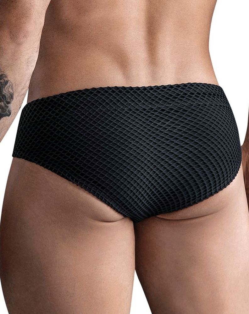 Clever 1743 Island Swim Briefs Black
