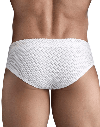 Clever 1743 Island Swim Briefs White