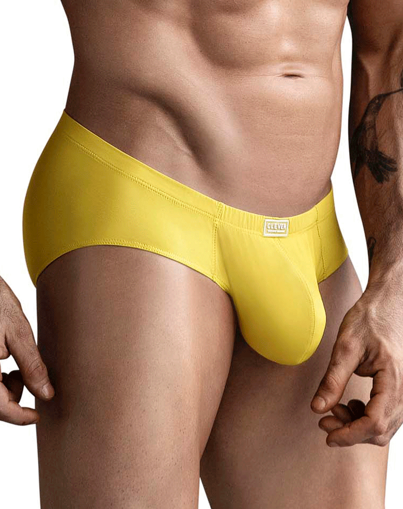 Clever 1746 Pastel Briefs Mustard