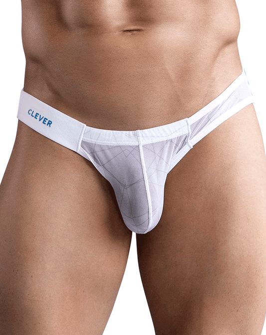 Clever 1747 Geometric Bikini White