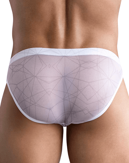 Clever 1747 Geometric Bikini White