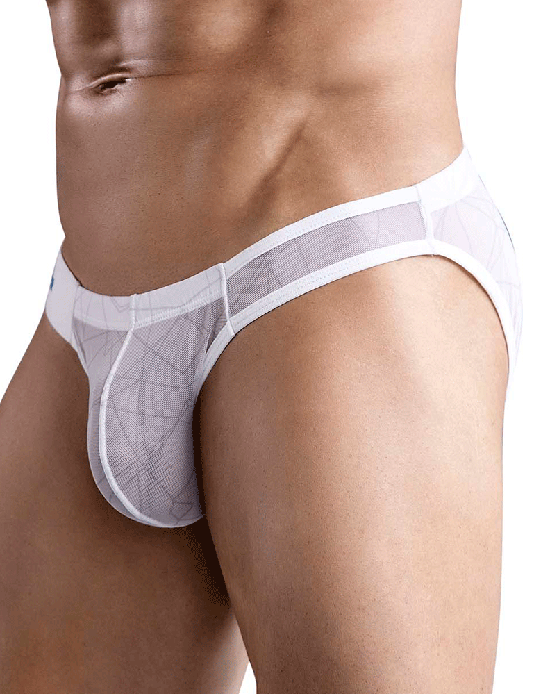 Clever 1747 Geometric Bikini White