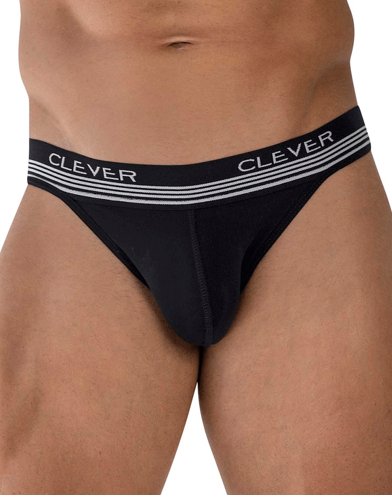 Clever 1748 Emotion Thongs Black