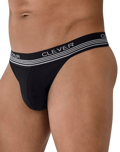 Clever 1748 Emotion Thongs Black
