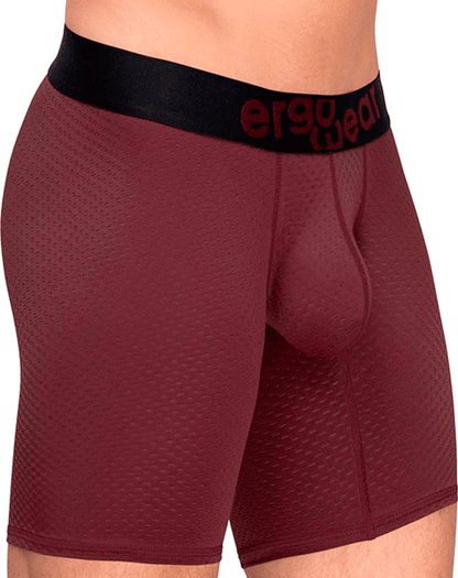 Ergowear Ew1796 Max Flow Boxer Briefs Burgundy