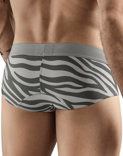 Clever 1801 Cebra Briefs Gray
