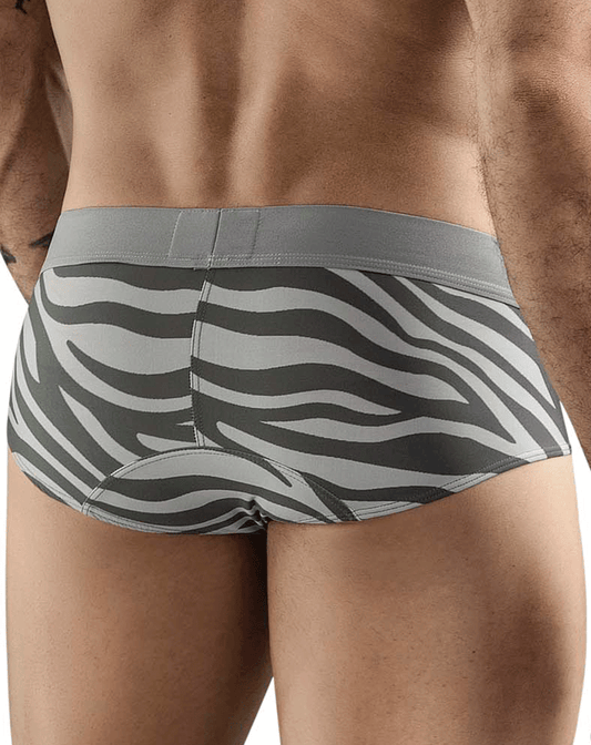 Clever 1801 Cebra Briefs Gray
