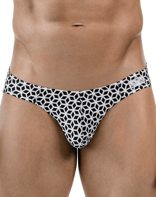 Clever 1857 Cuadricula Bikini White