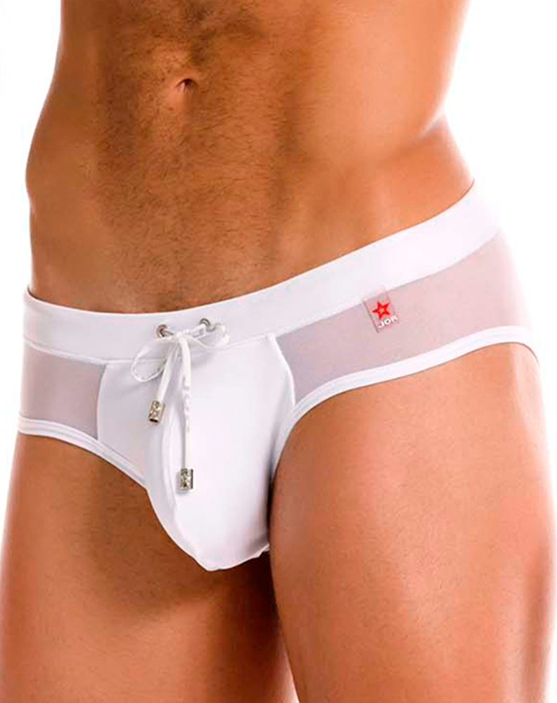 Jor 2193 Mystic Swim Briefs White