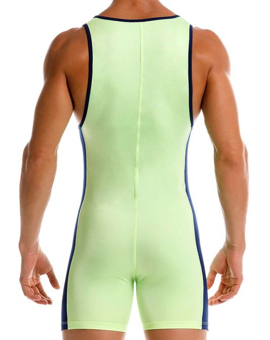Jor 2216 Fighter Bodysuit Green
