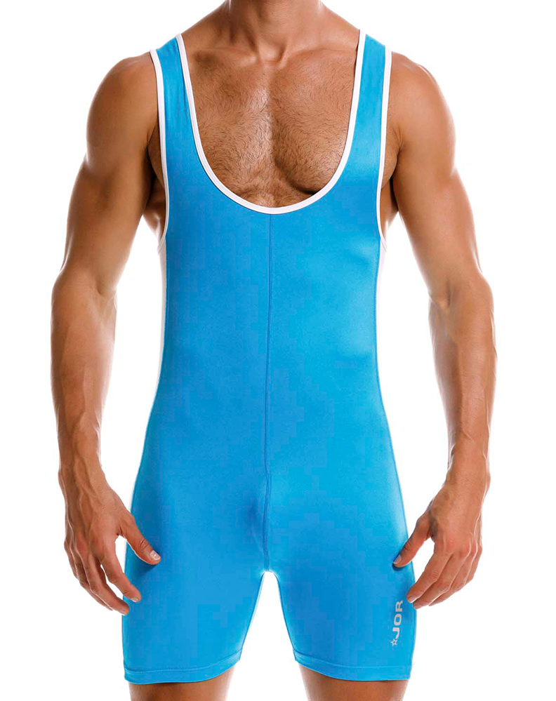 Jor 2216 Fighter Bodysuit Turquoise