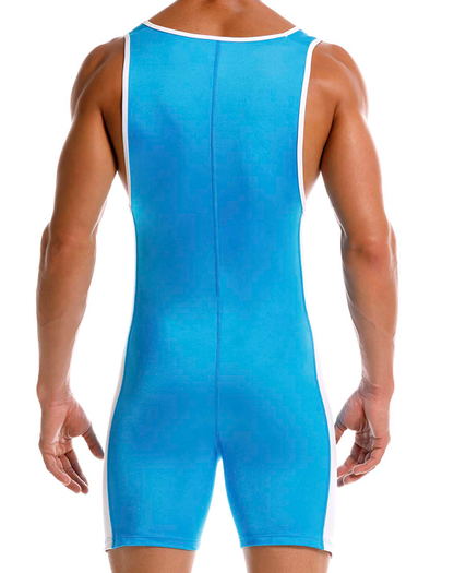 Jor 2216 Fighter Bodysuit Turquoise