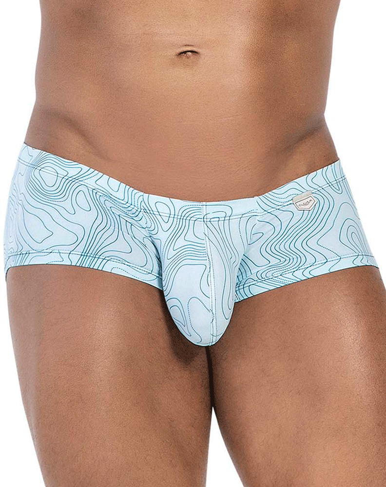 Clever 229951 3-Pack Australian Latin Trunks Blue-white-green