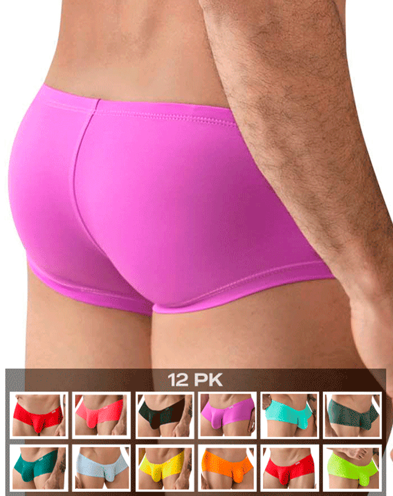 Clever 229956 12pk Australian Latin Trunks Multi-colored