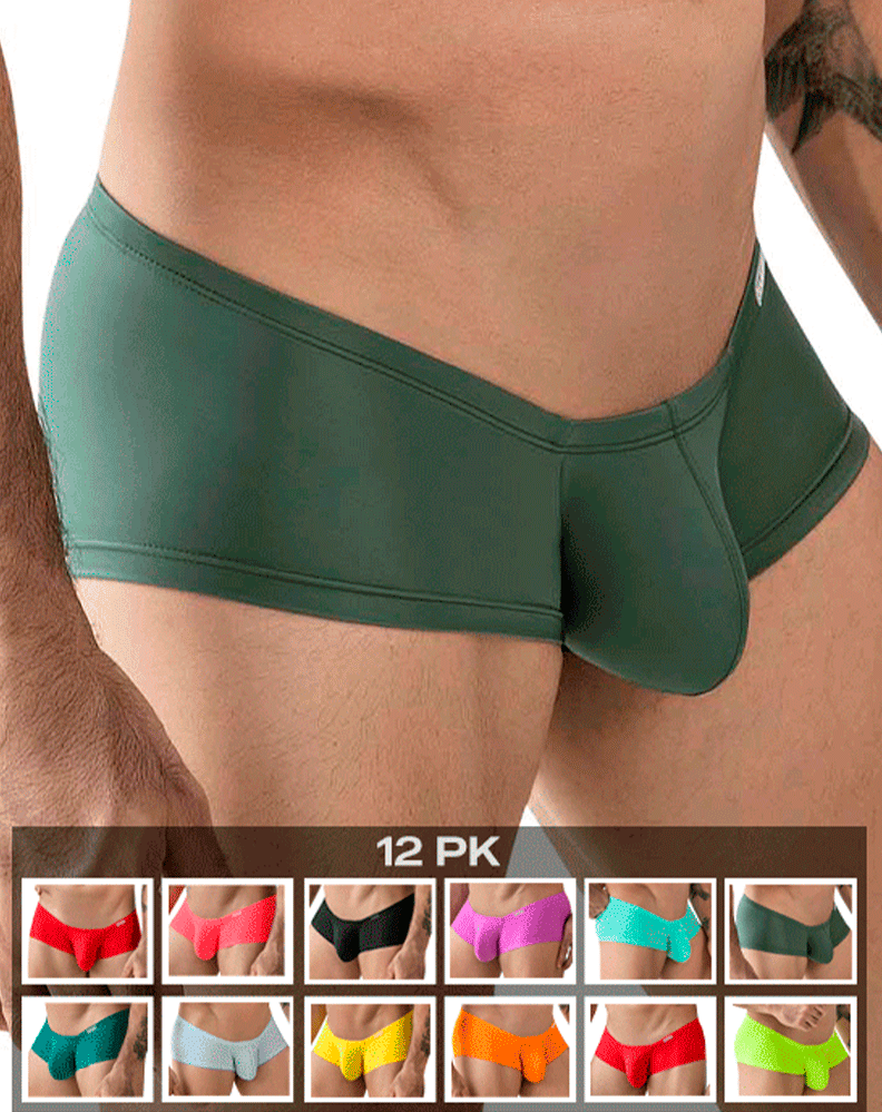 Clever 229956 12pk Australian Latin Trunks Multi-colored