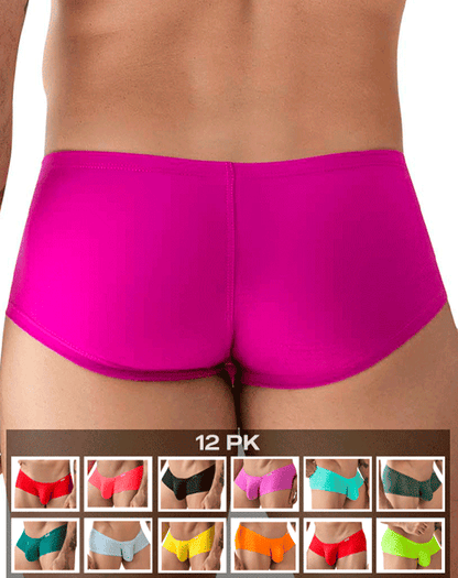 Clever 229956 12pk Australian Latin Trunks Multi-colored